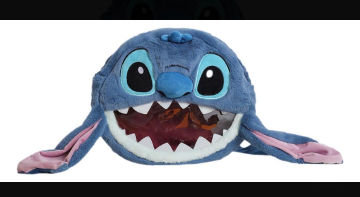 Miniatura 11 de MORRAL MALETA CARA STITCH FELPA ESCOLAR